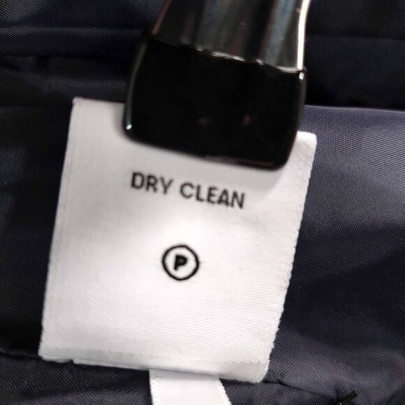 Tommy Hilfiger Blazer Women's Sz 16 Light Gray Elbow Patch One Button - Picture 9 of 12